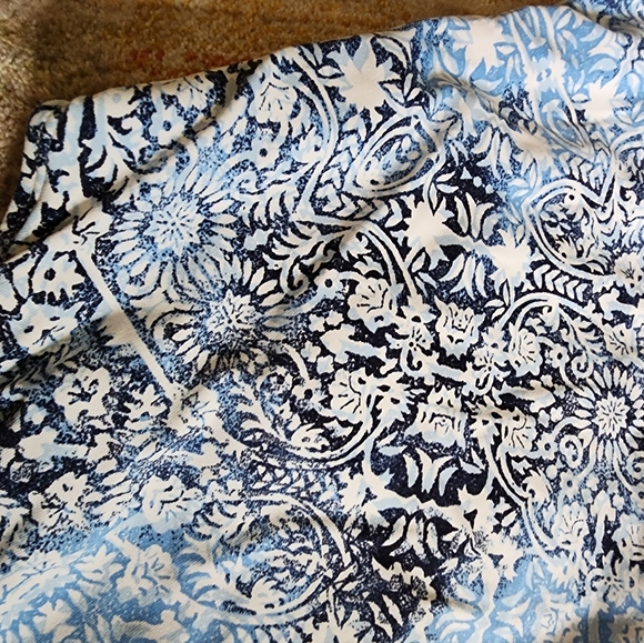 Tommy Bahama Blue Medallion Bandeau One Piece Swimsuit - Picture 9 of 9